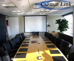 Installation of Projector Video Conferencing